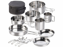 Batterie de cuisine pour camping 12 ustensiles
