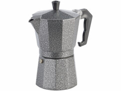 Cafetière italienne 0,3 L aspect peinture martelée