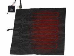 élément chauffant USB en tissu