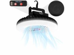 lampe de camping avec ventilateur et powerbank