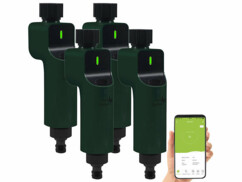 4 valves d'arrosage connectées avec passerelle Zigbee avec commandes vocales