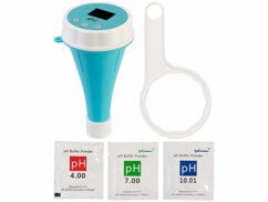 Analyseur d'eau de piscine connecté 6 en 1