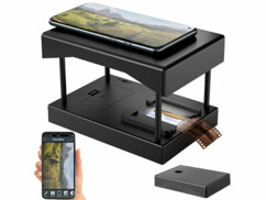 Scanner de diapositives et négatifs pliable pour smartphone