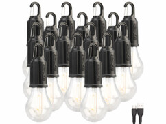 16 ampoules LED rechargeables de la marque Lunartec