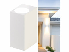 Applique carrée double faisceau GU10