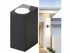 Applique carrée double faisceau GU10