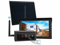 Caméra de recul et de surveillance solaire sans fil PA-610