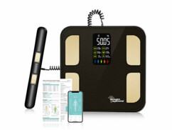Pèse-personne impédancemètre rechargeable connecté