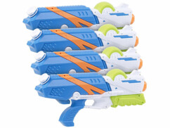 Pack de 4 pistolets à eau avec réservoir XL de la marque Speeron