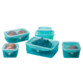 Six boîtes de conservation Clever Box par Genius Ideas.