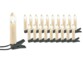Guirlande imitation bougie - 20 lampes LED Lunartec