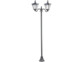Lampadaire LED solaire SWL-160 avec pied de support, 2 batteries et 8 panneaux solaires