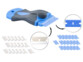 Racloir pour plaque de cuisson avec 40 lames en acier inoxydable / plastique
