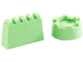 Sable cinétique, moulable et stable - 500 g - fin - vert