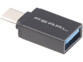 Webcam USB 4K autofocus avec adaptateur USB-A femelle vers USB-C mâle