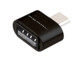 Adaptateur USB - Micro USB OTG avec boîtier en aluminium