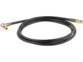 Câble antenne coaxial HDTV Premium 105 dB à connecteur coudé 90° - 2 m