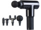 pistolet de massage sans fil avec 4 embouts