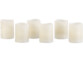 12 bougies LED en cire véritable de la même taille avec télécommande 