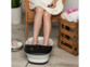 Bain de pieds chauffant et massant pliable