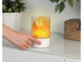 Lampe de table LED RVB avec cristaux de sel naturels